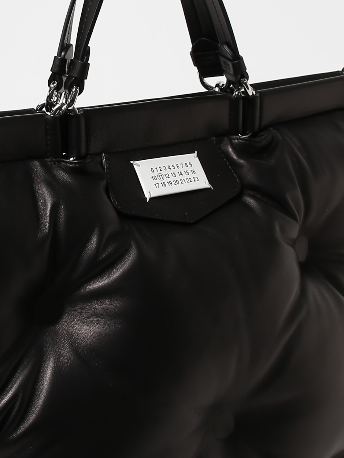 Totes bags Maison Margiela - Medium Glam Slam bag in grey