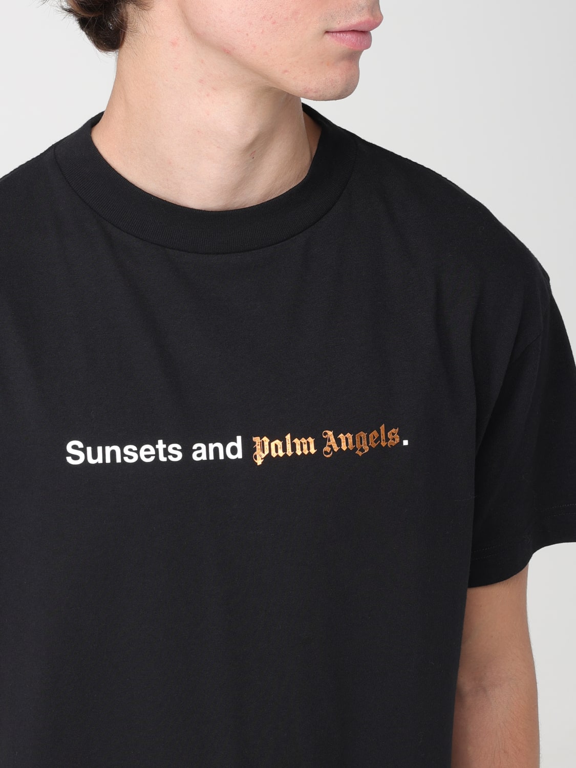 PALM ANGELS: t-shirt for man - Black