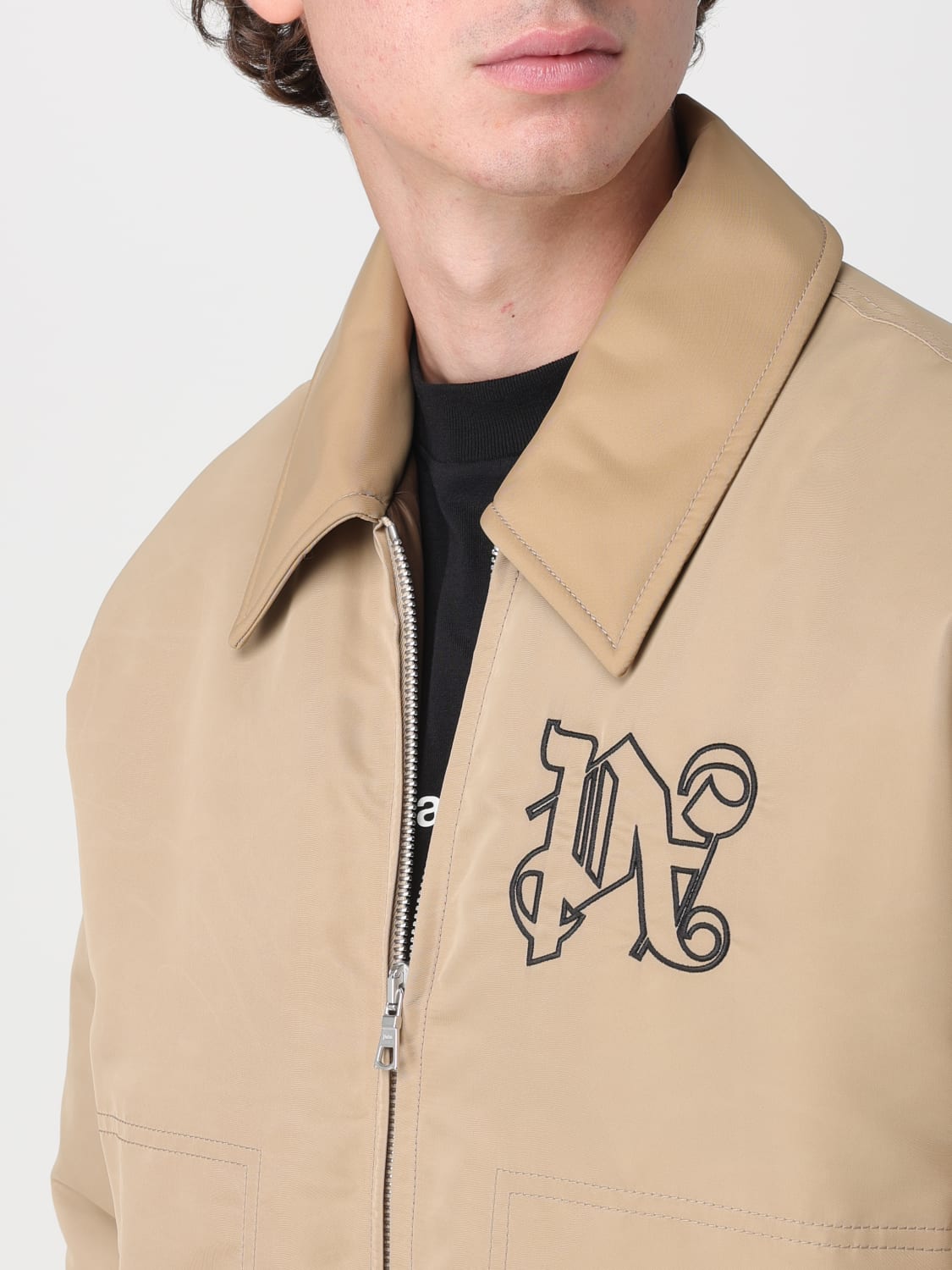 Jacket Palm Angels Men Color Beige