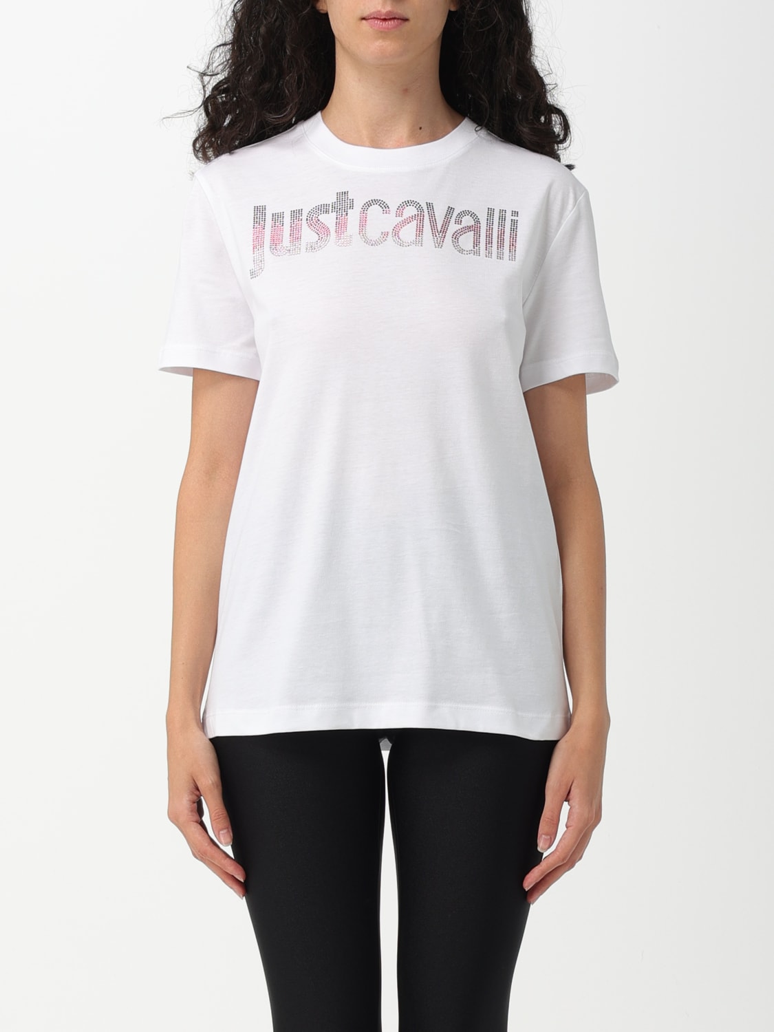 T-shirt Just Cavalli con big logo