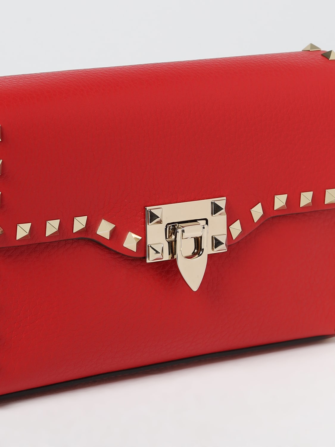 Valentino Garavani Rockstud - Shoulder bag for Woman - Red