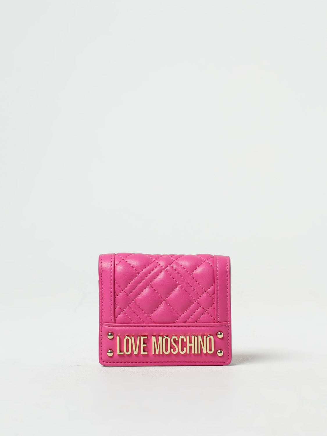 LOVE MOSCHINO: wallet for woman - Fuchsia | Love Moschino wallet