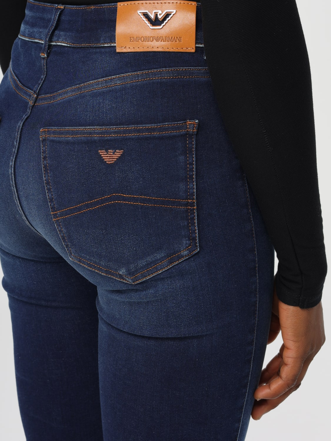 ARMANI: jeans in - Blue | Emporio Armani 6R2J472DAXZ online at GIGLIO.COM
