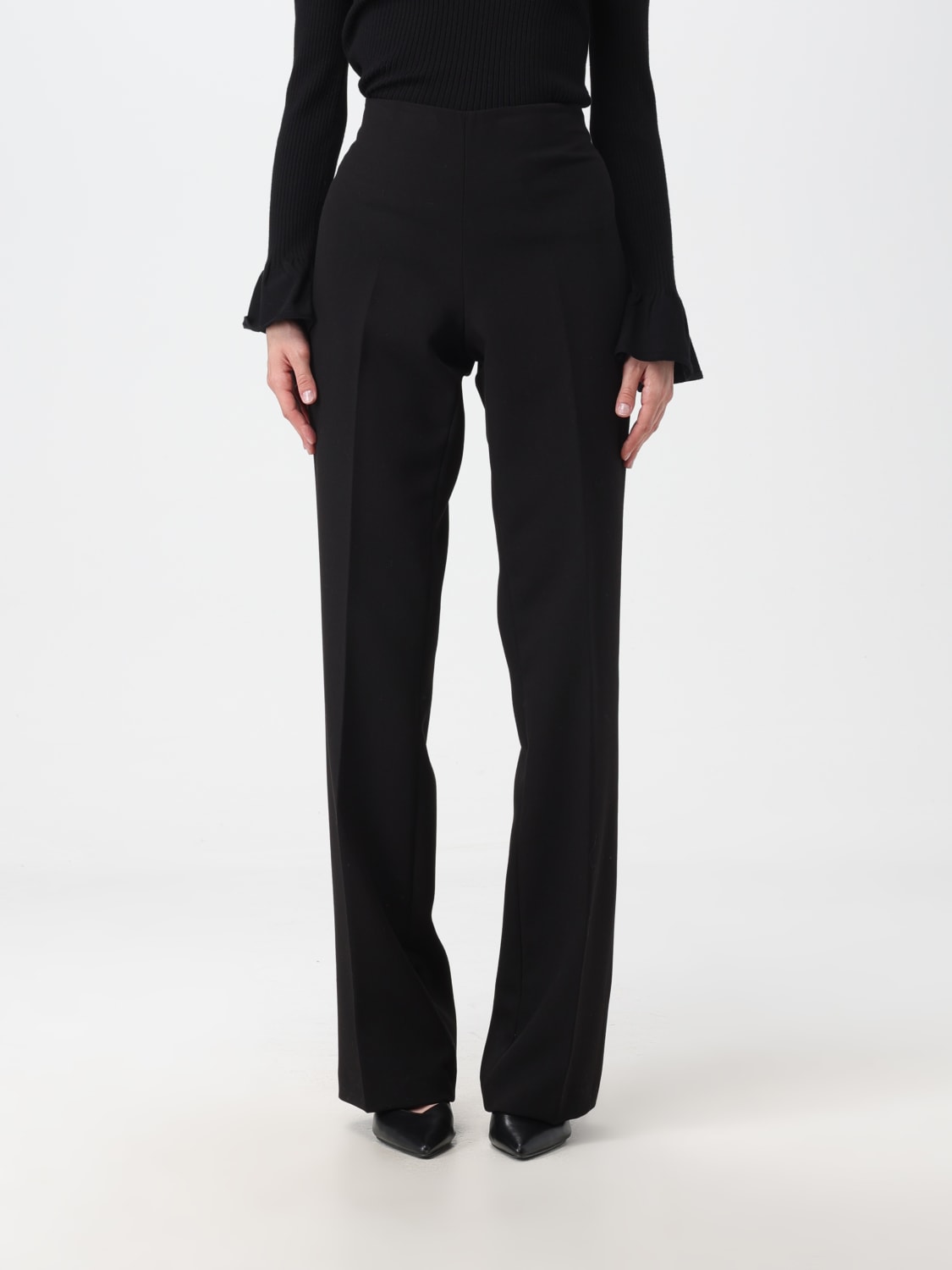 TWINSET: pants for woman - Black | Twinset pants 232TT2194 online at ...