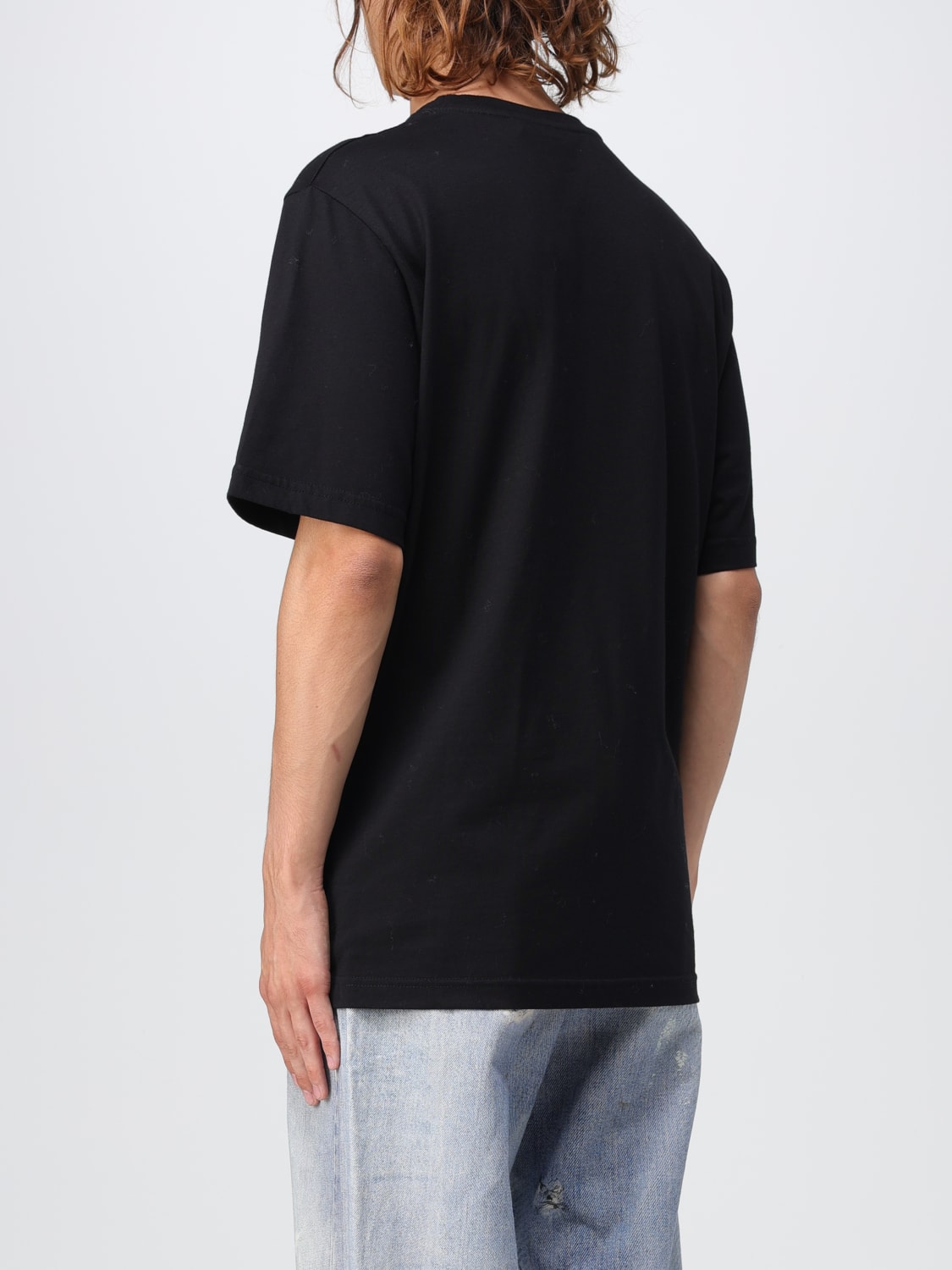 DAILY PAPER: t-shirt for man - Black | Daily Paper t-shirt 2021181 ...