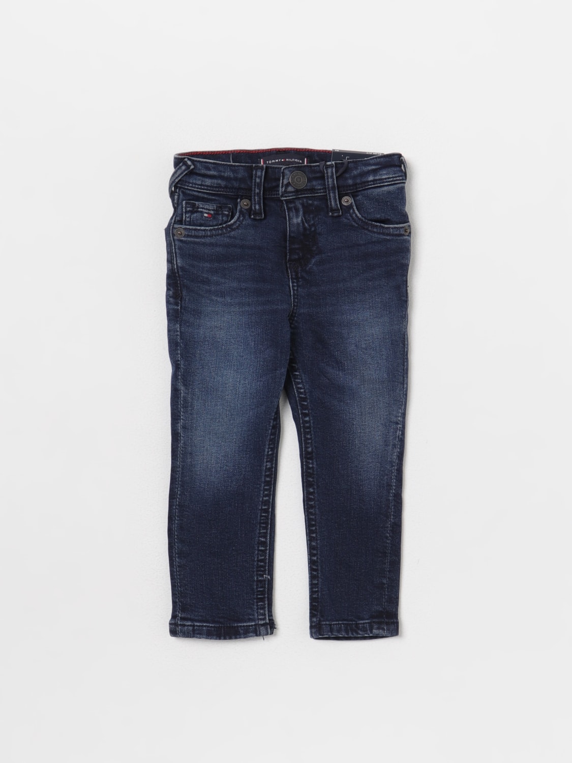 TOMMY HILFIGER: jeans for baby - Blue | Tommy Hilfiger KB0KB08269 online at