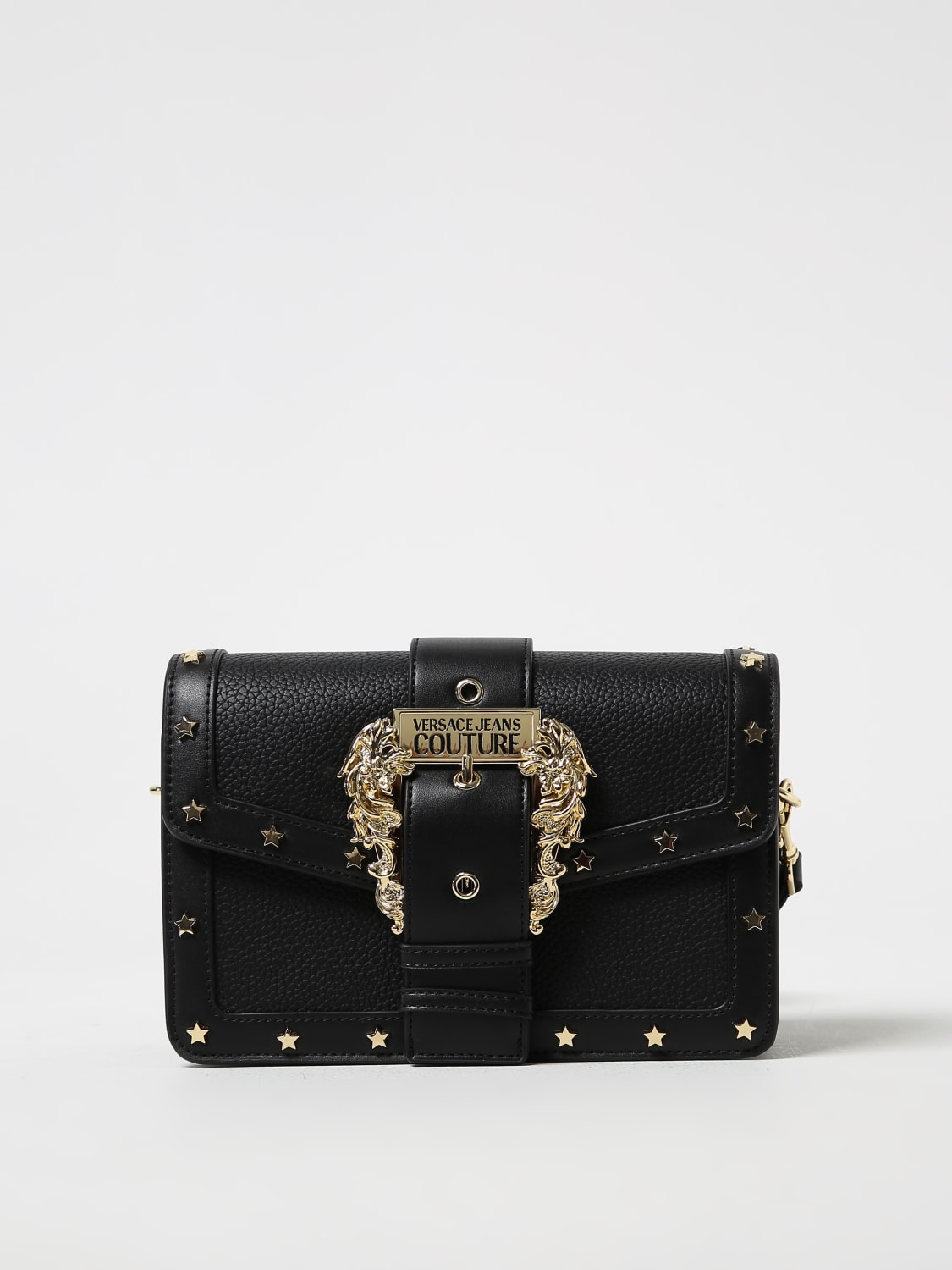 Versace Jeans Couture Baroque-buckle Shoulder Bag
