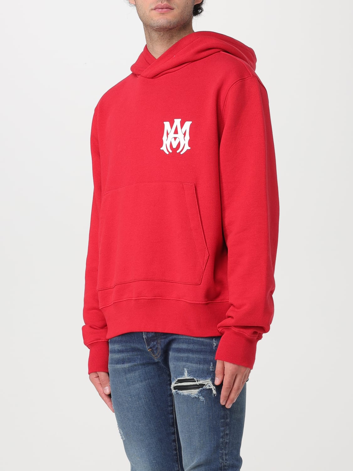 Amiri X Browns Hockey Logo-print Sweatshirt - Men's - Fabric in Red for Men