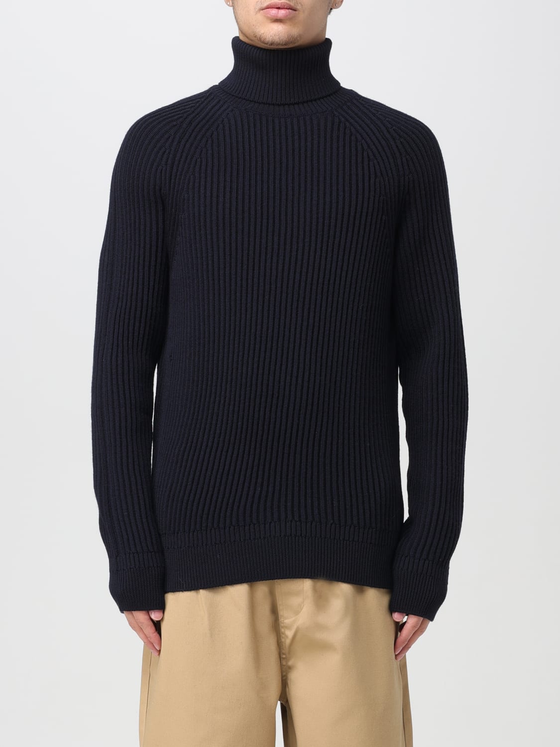 ZANONE: sweater for man - Blue | Zanone sweater 812876ZM284 online