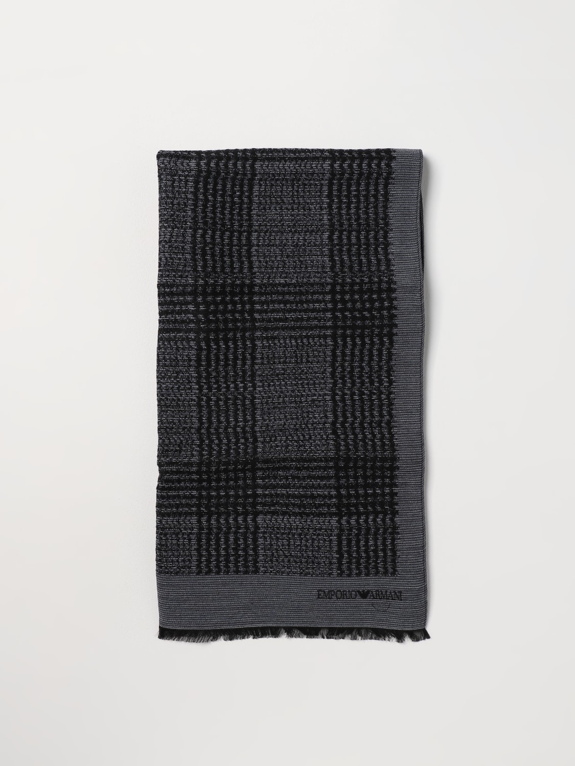 GIORGIO ARMANI, Grey Men's Scarves And Foulards