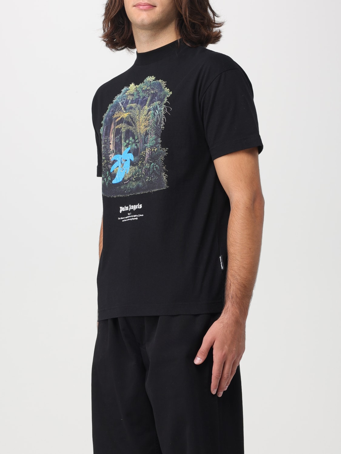Black Palm Angels T-shirt Logo Size XL
