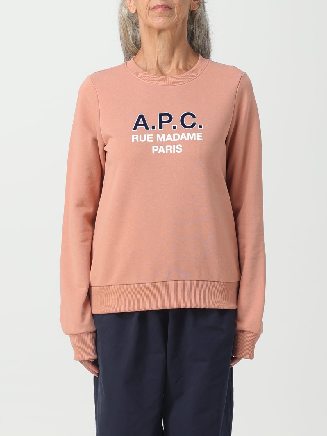 A.P.C.：スウェットシャツ レディース - ピンク | GIGLIO.COM