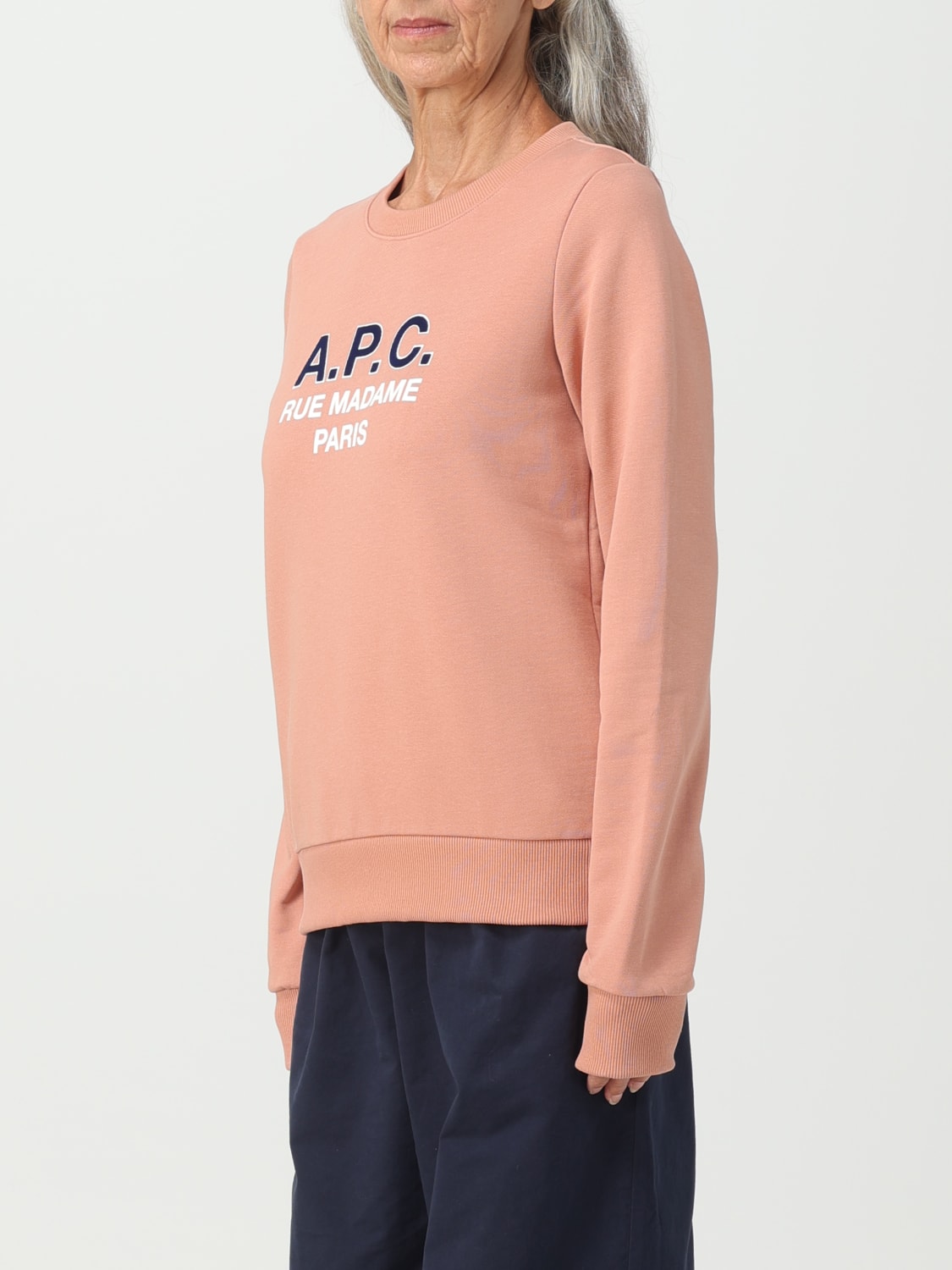 A.P.C.：スウェットシャツ レディース - ピンク | GIGLIO.COM