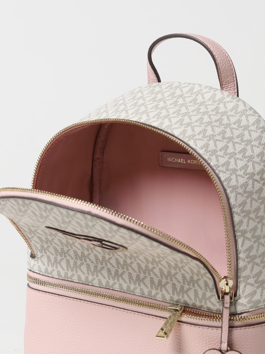 MICHAEL MICHAEL KORS, Salmon pink Women's Backpacks