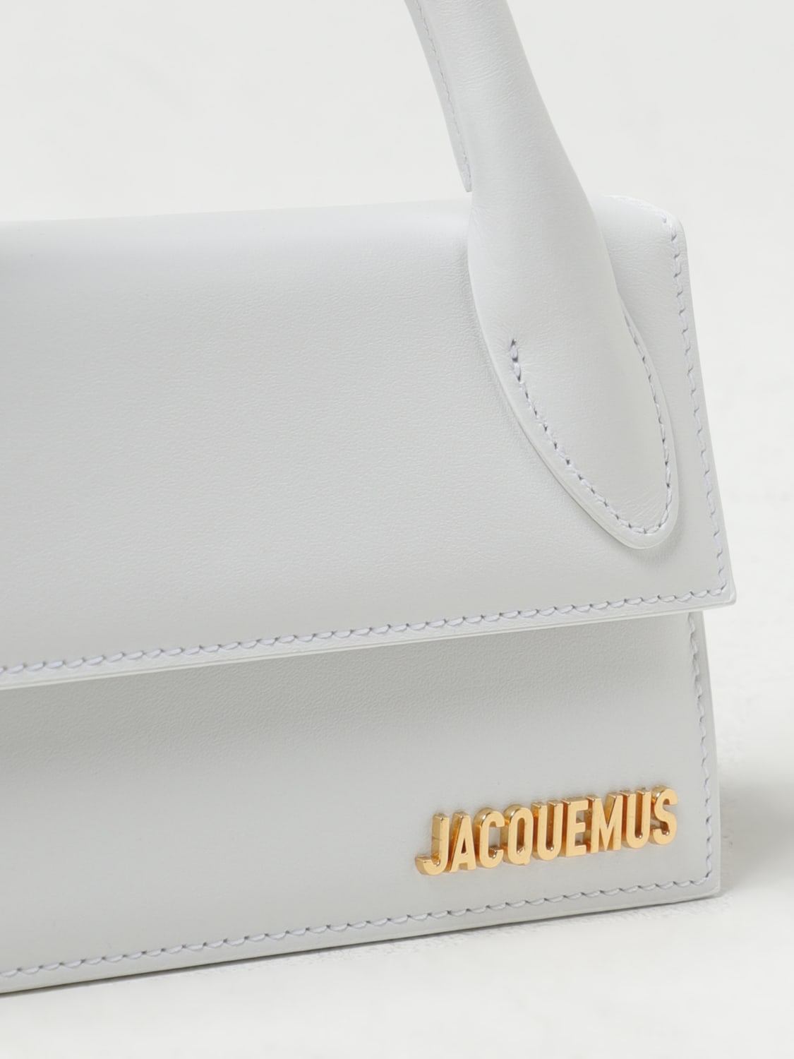 Luxury handbag - Le Grand Chiquito Jacquemus bag in white leather