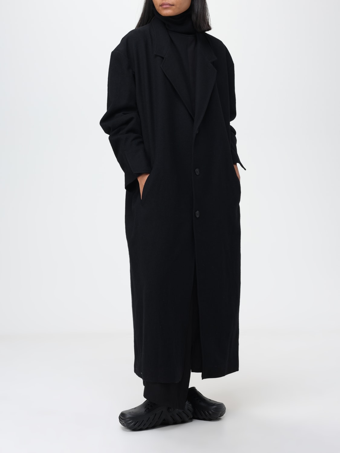 YOHJI YAMAMOTO：コート レディース - ブラック | GIGLIO.COM