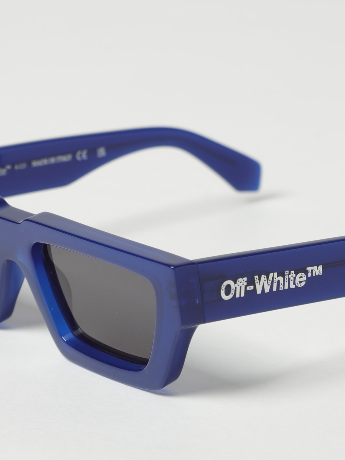 off white sunglasses blue