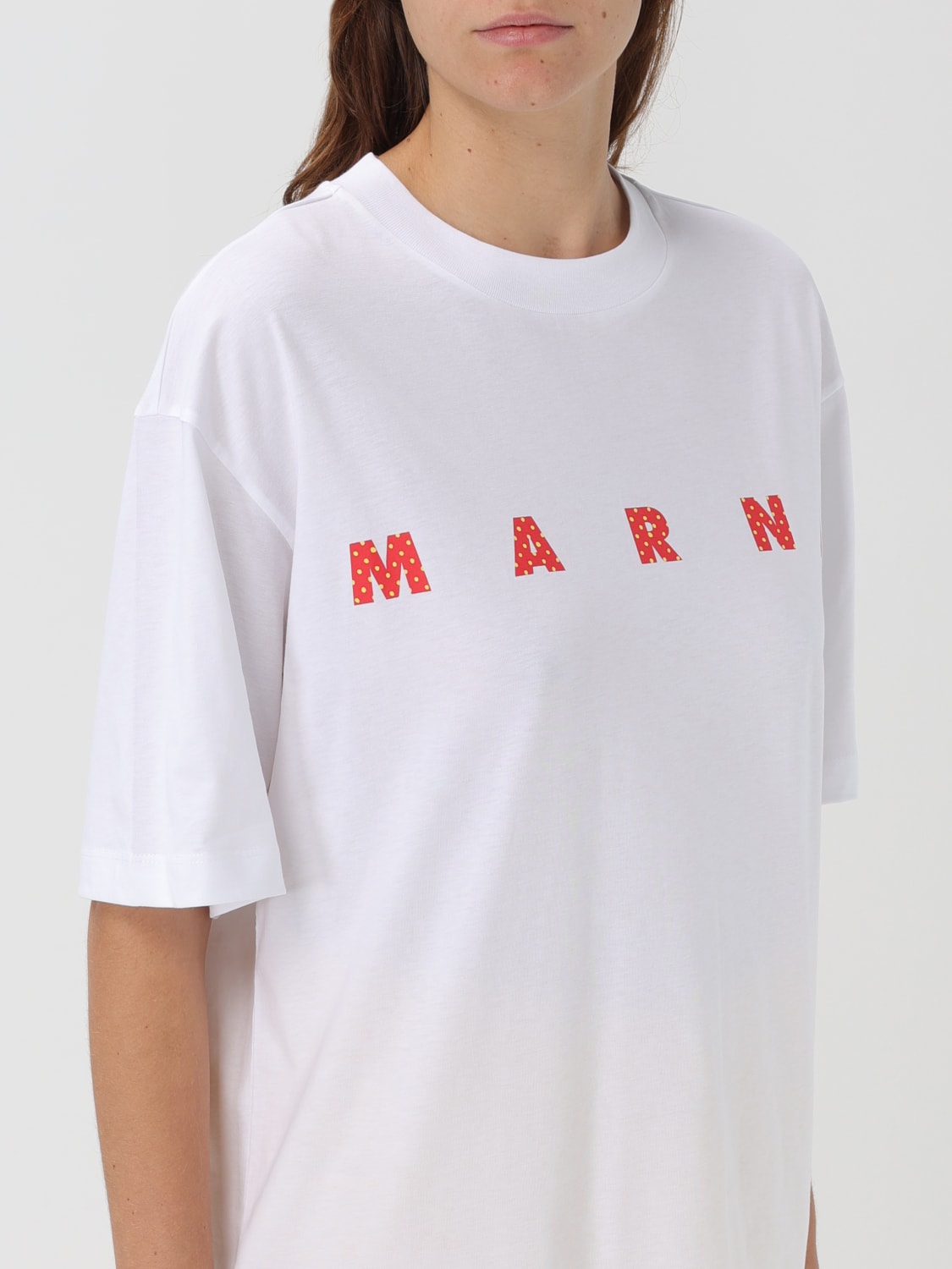 MARNI：Tシャツ レディース - ホワイト | GIGLIO.COMオンラインのMarni