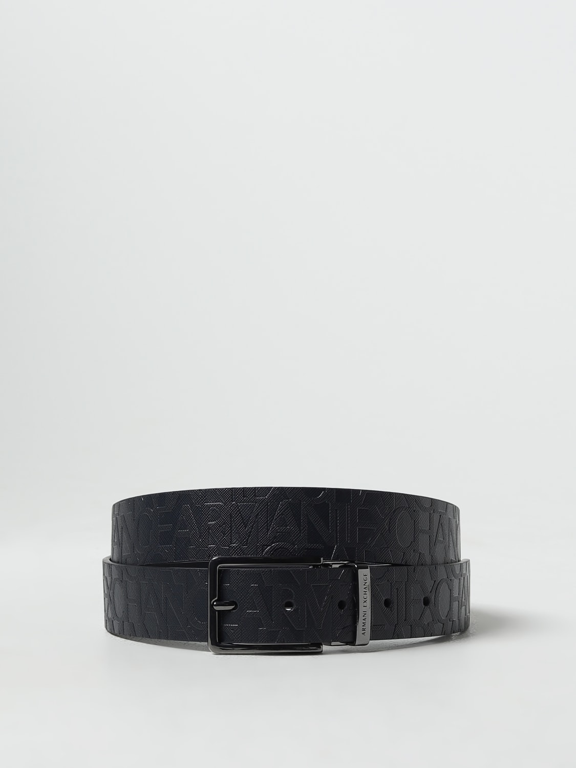 ARMANI EXCHANGE: belt for man - Blue | Armani Exchange belt