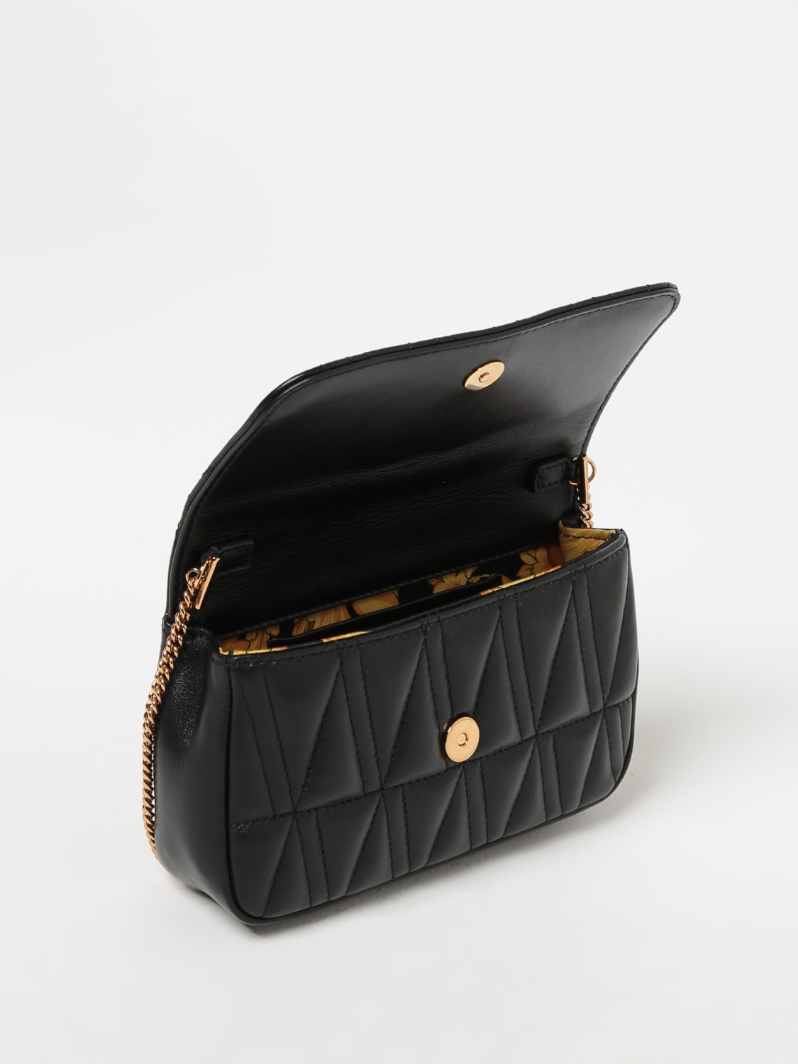 VERSACE VIRTUS QUILTED NAPPA LEATHER bag