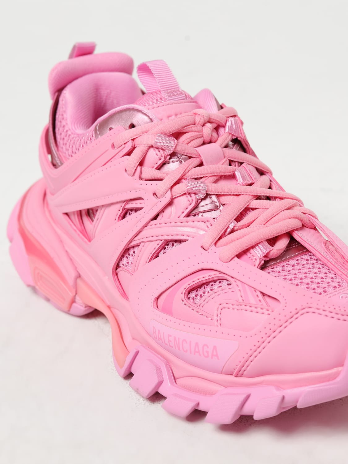 Balenciaga Mesh Track Trainer - Pink