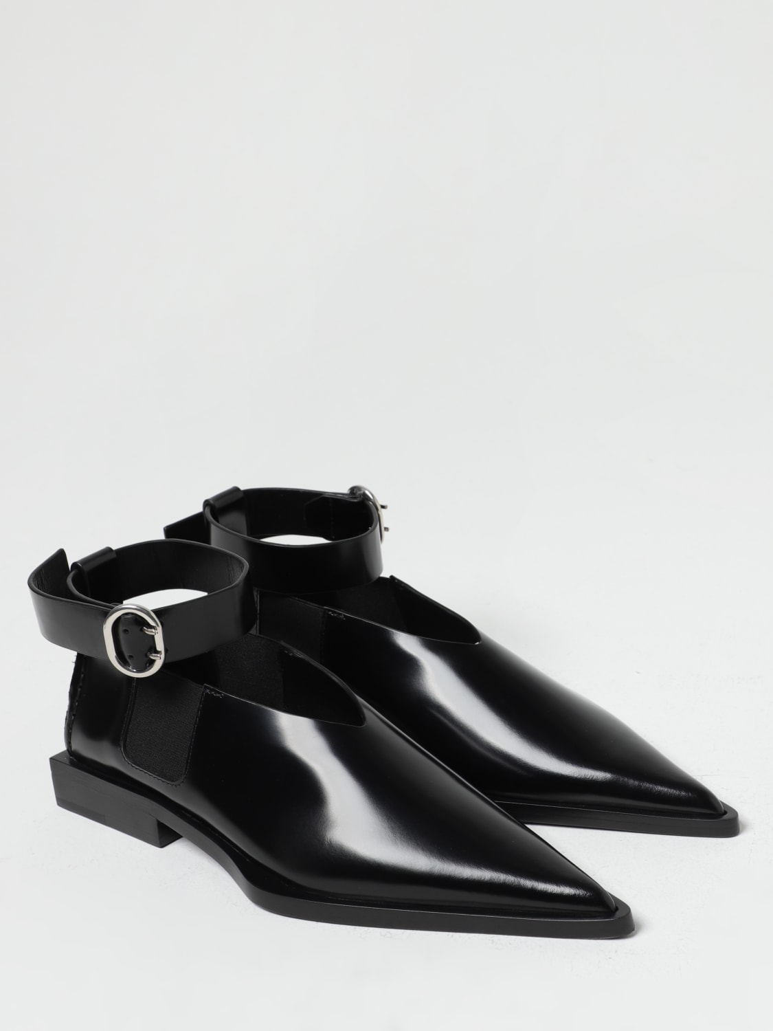 Jil Sander Woman's Flat Ankle Boots