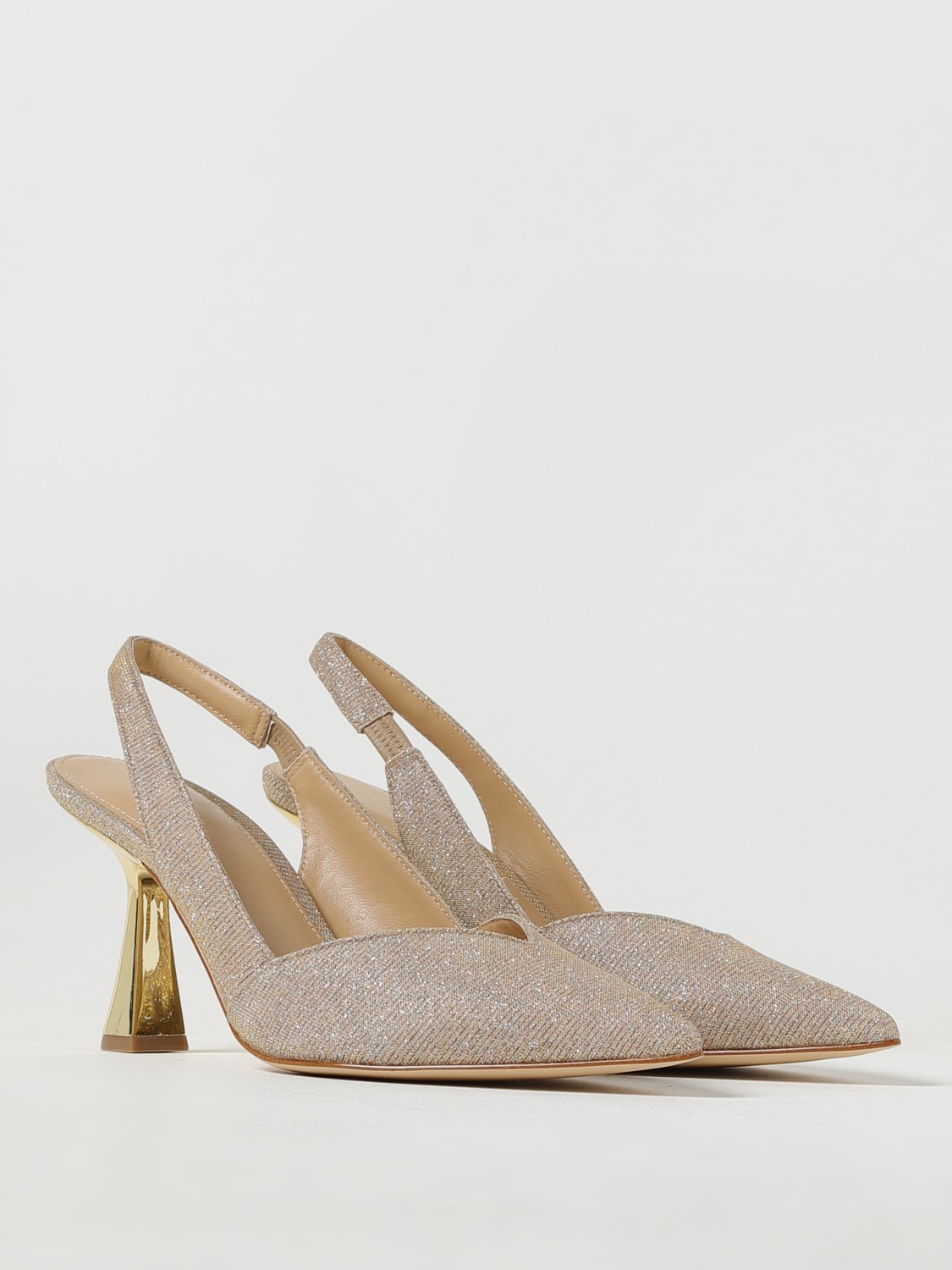 Camel Slingback Shoes