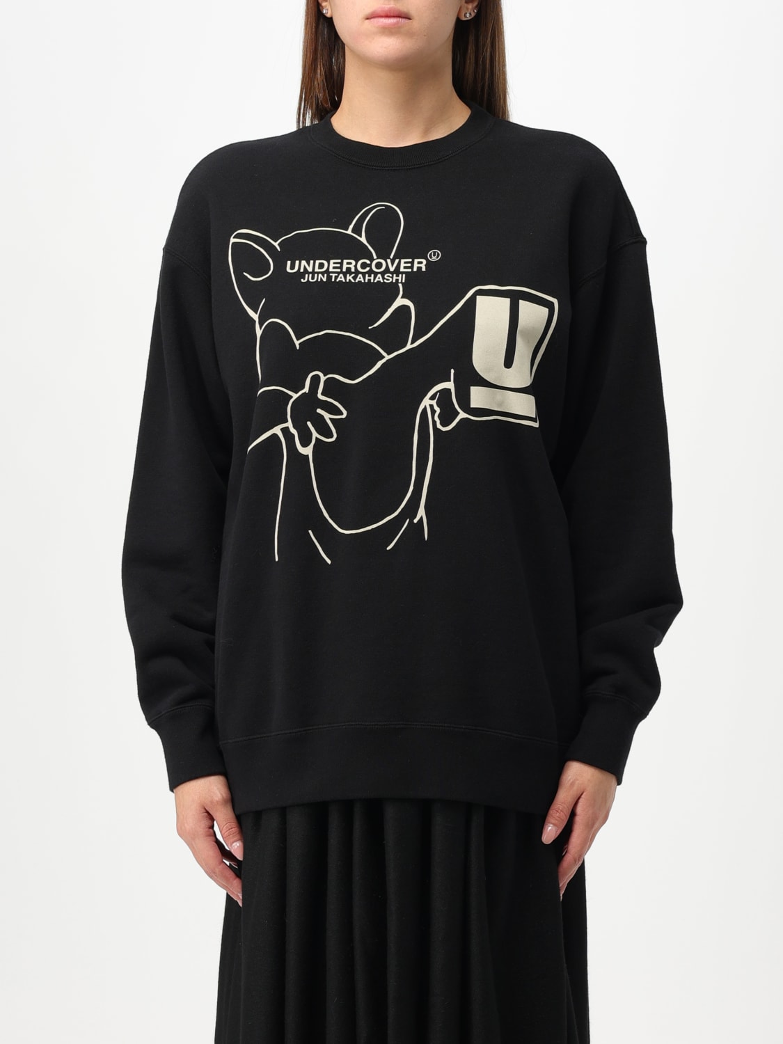 UNDERCOVER: sweatshirt for women - Black | Undercover sweatshirt