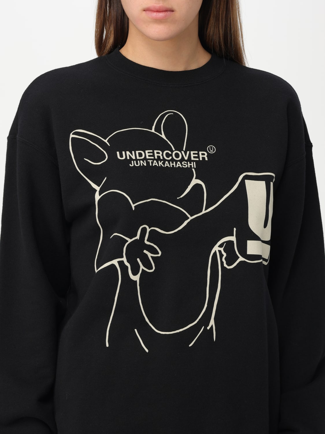 UNDERCOVER: sweatshirt for women - Black | Undercover sweatshirt