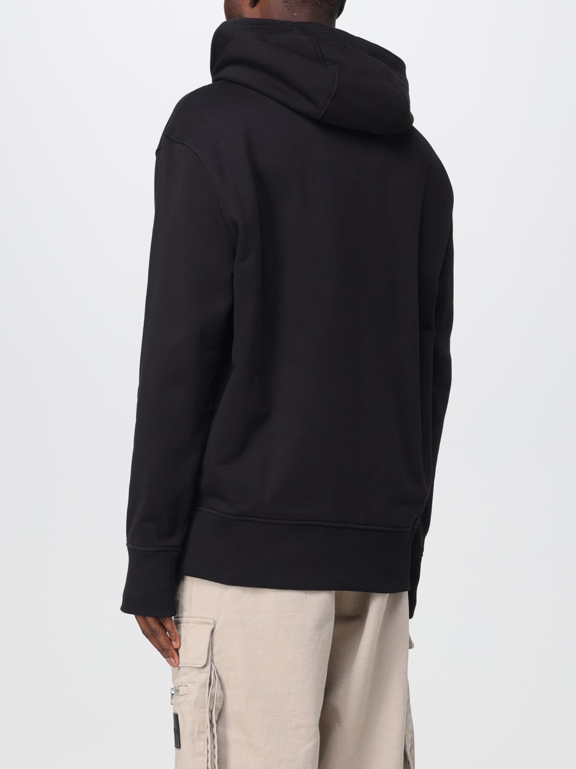 CALVIN KLEIN: sweatshirt for man - Black | Calvin Klein sweatshirt ...