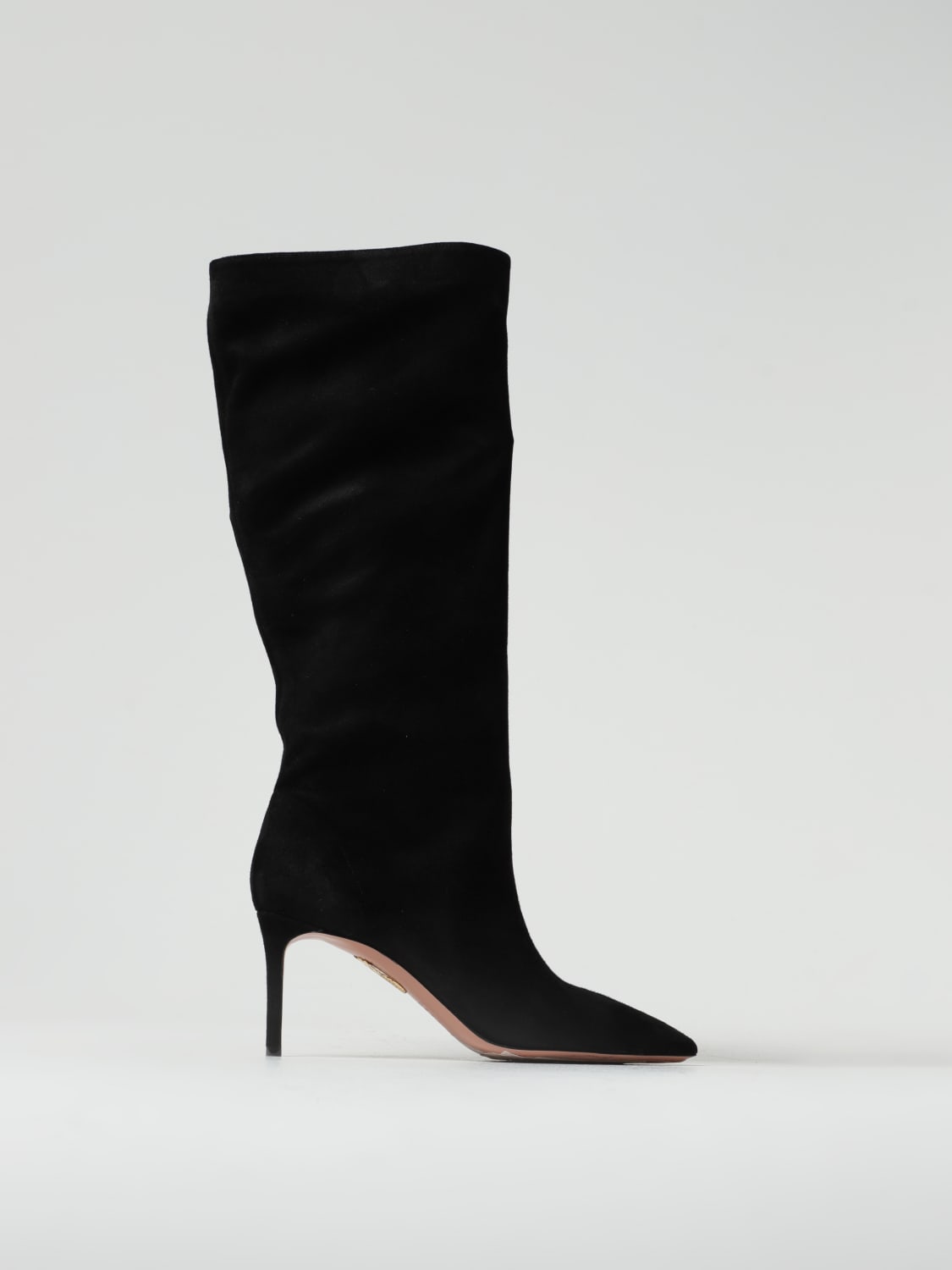 AQUAZZURA: boots for woman - Black | Aquazzura boots MGNMIDB1SUE online ...