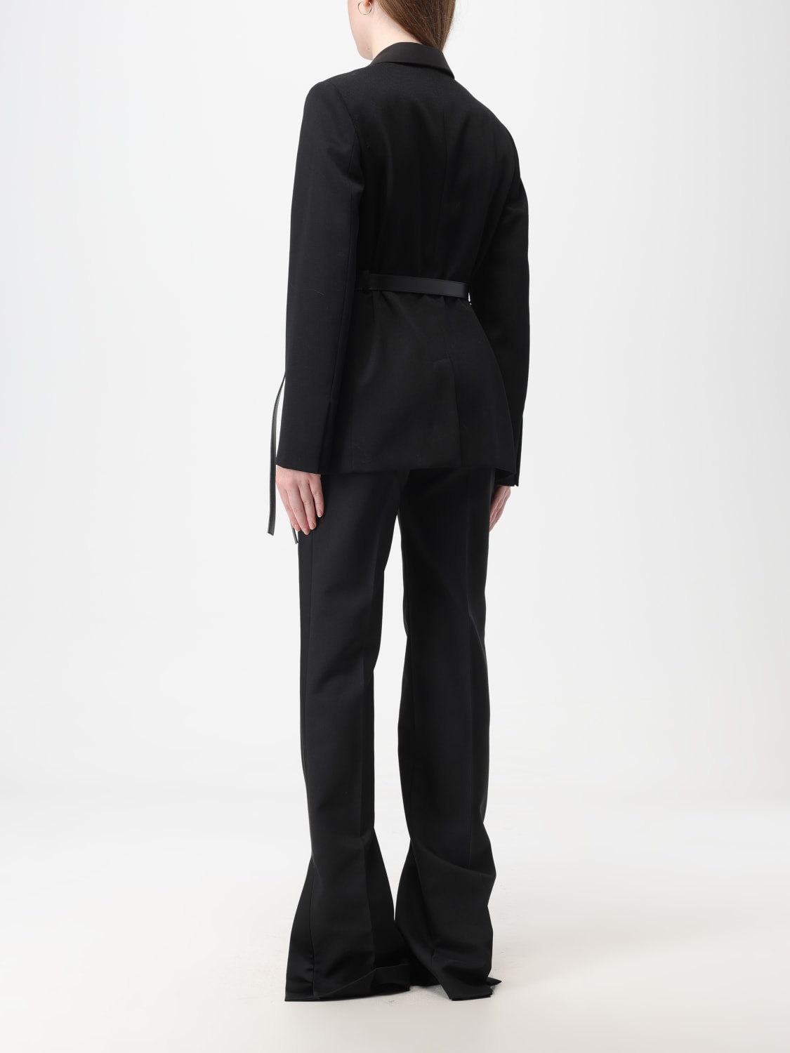 LANVIN: blazer for woman - Black | Lanvin blazer RWJA01094885H23 online ...