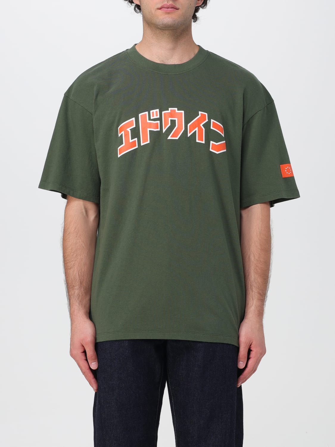 T-Shirt Edwin Men Color Green