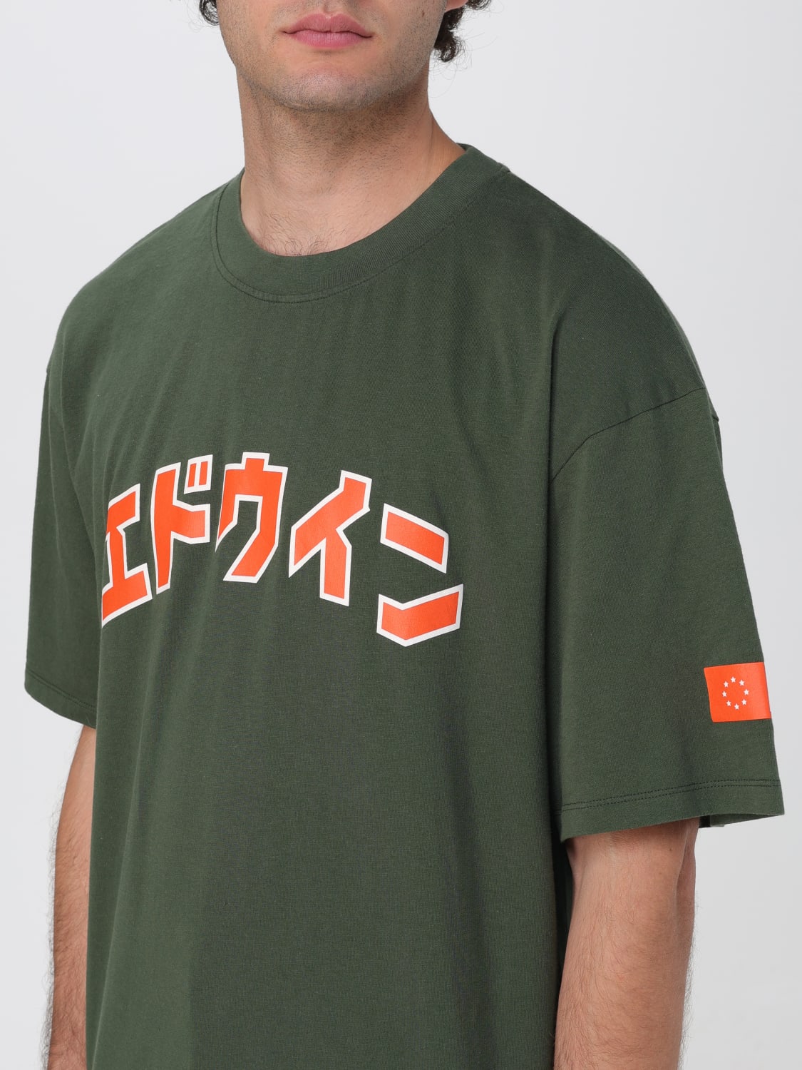 T-Shirt Edwin Men Color Green