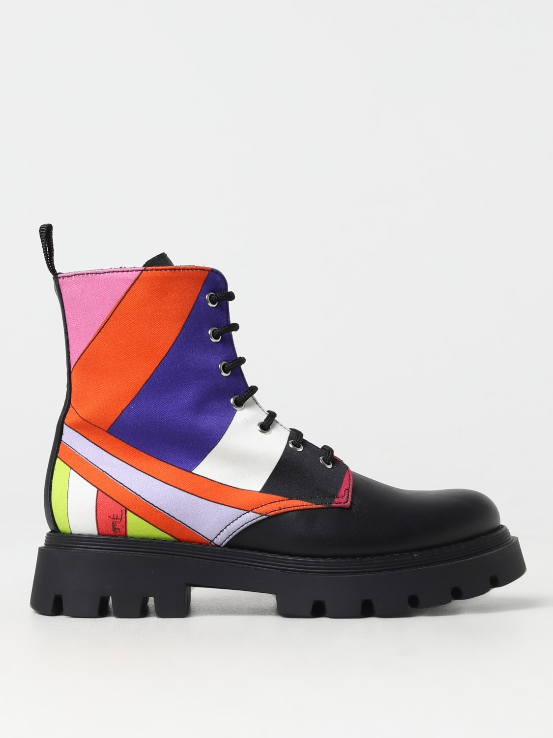 Emilio Pucci Kids' Shoes In Multicolor