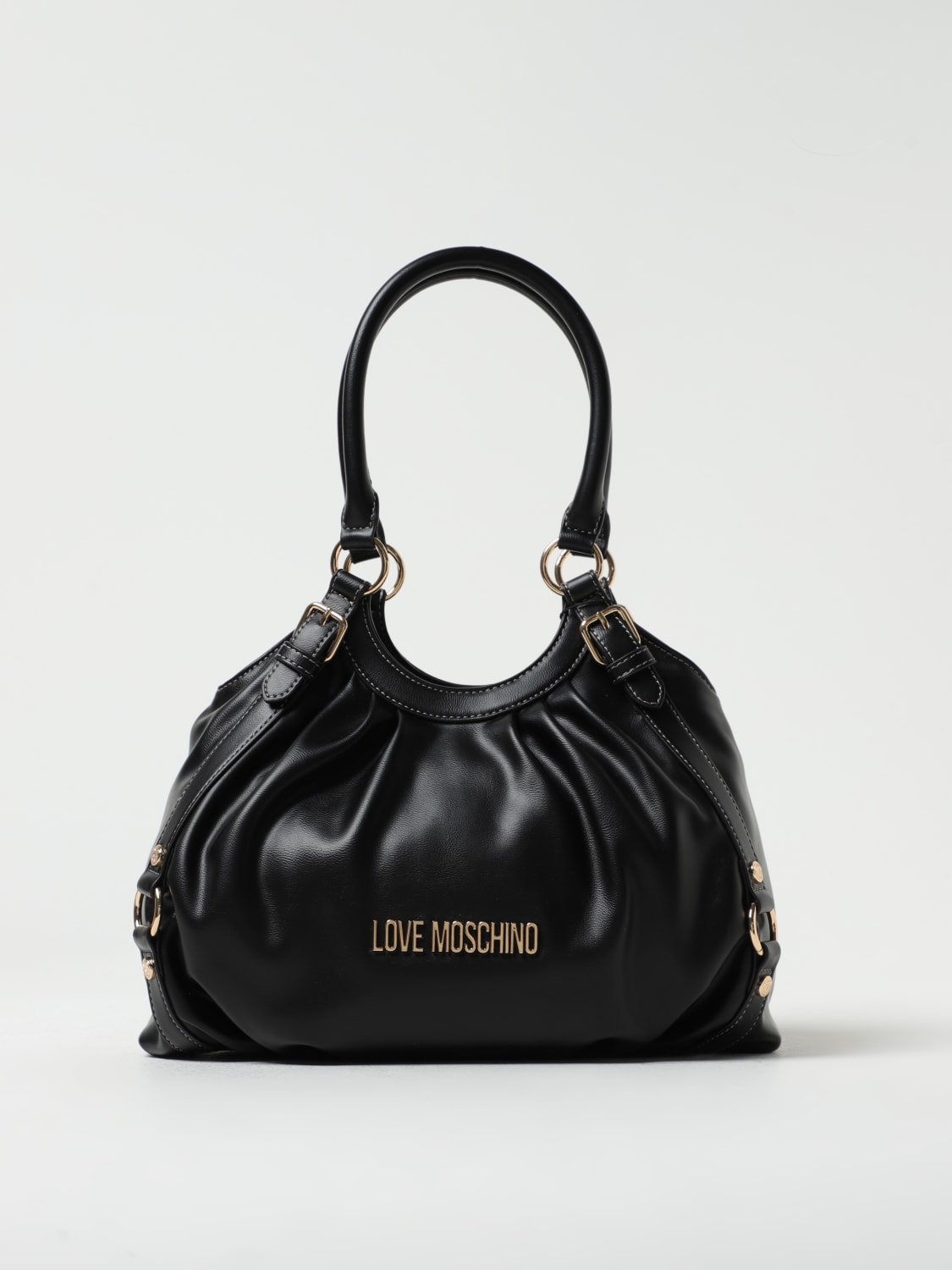  Love Moschino women shoulder bag black : Clothing, Shoes &  Jewelry