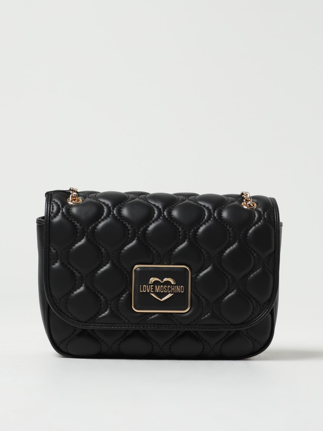  Love Moschino women shoulder bag black : Clothing, Shoes &  Jewelry