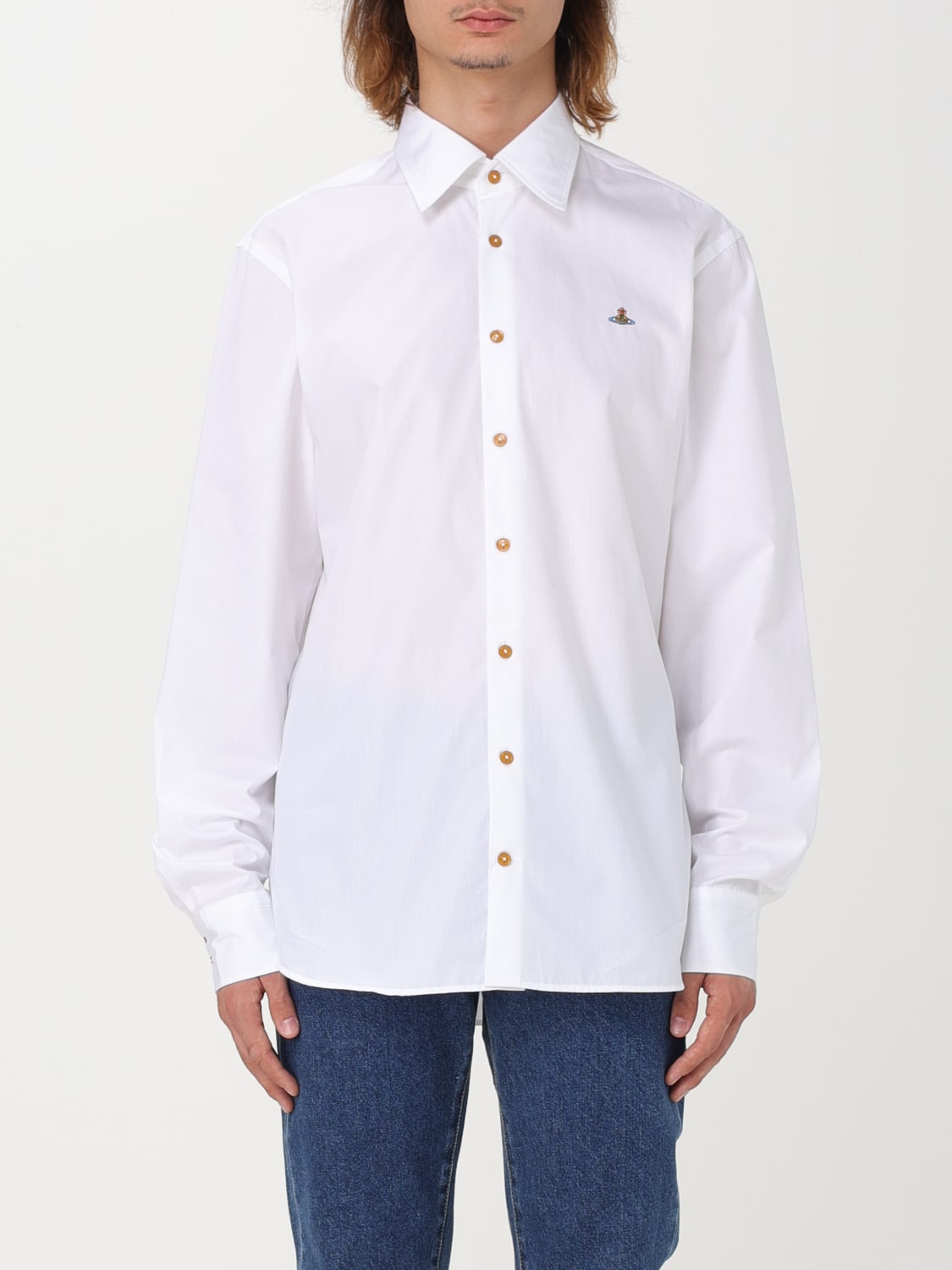 VIVIENNE WESTWOOD: shirt for man - White | Vivienne Westwood shirt