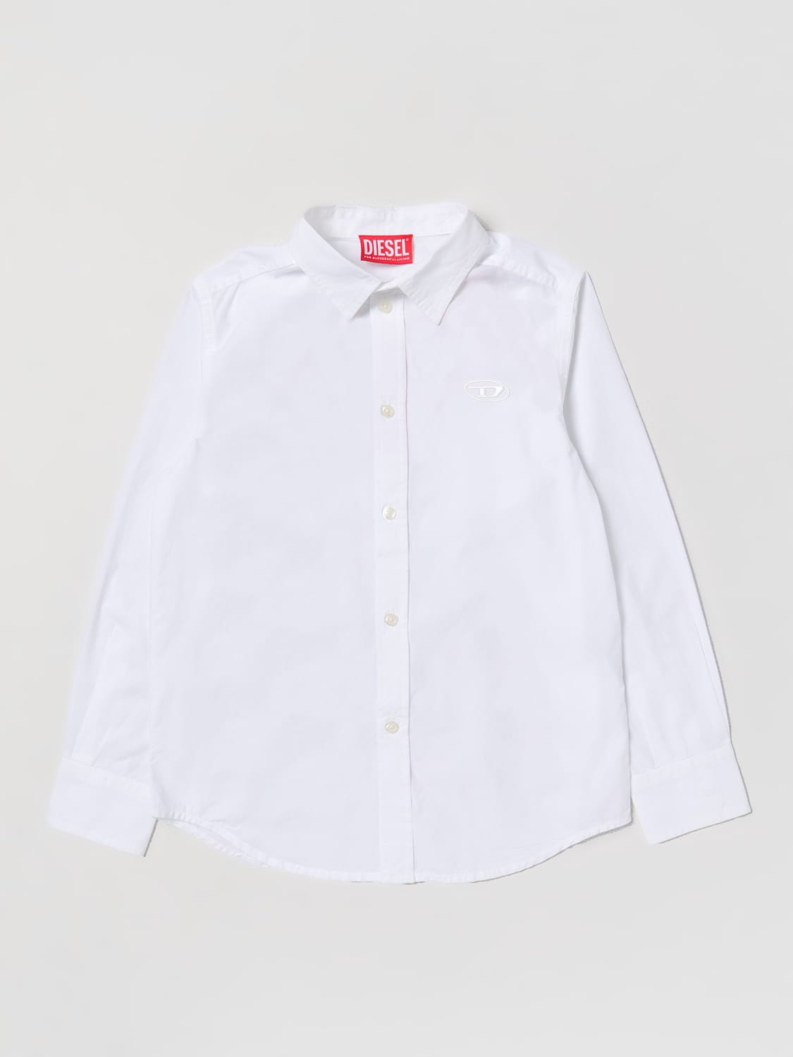 DIESEL：シャツ 男の子 - ホワイト | GIGLIO.COMオンラインのDiesel シャツ J01412KXBA8