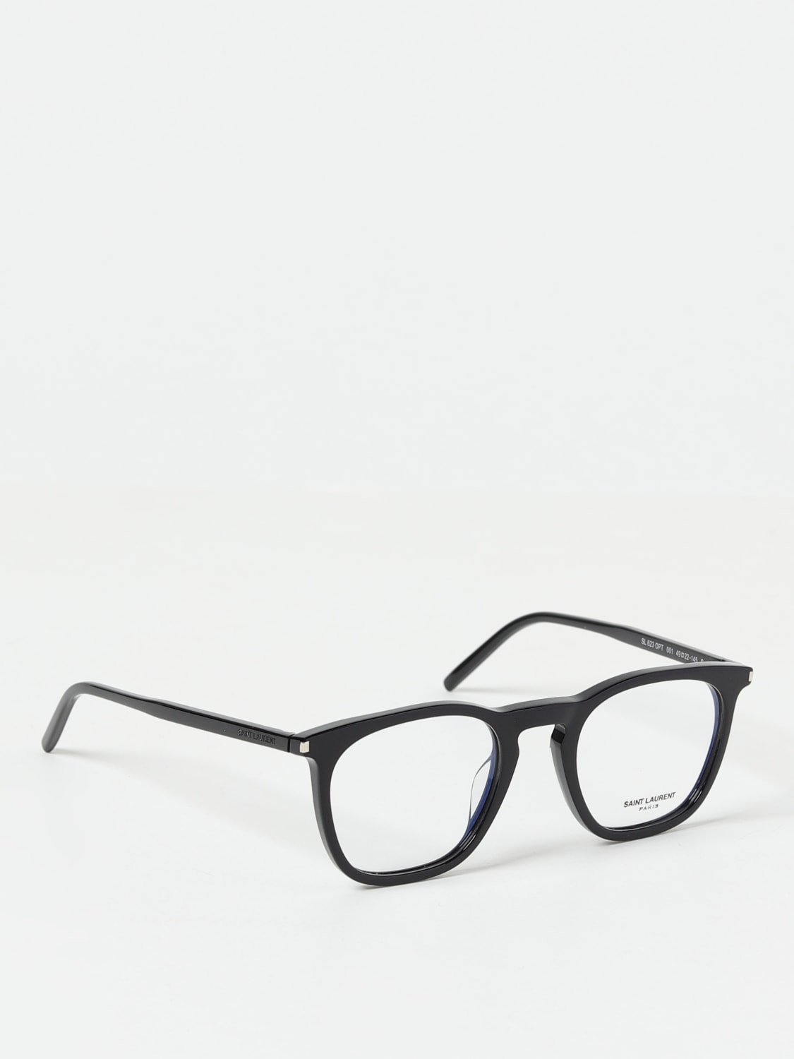 SAINT LAURENT: SL 623 acetate eyeglasses - Black | Saint Laurent ...