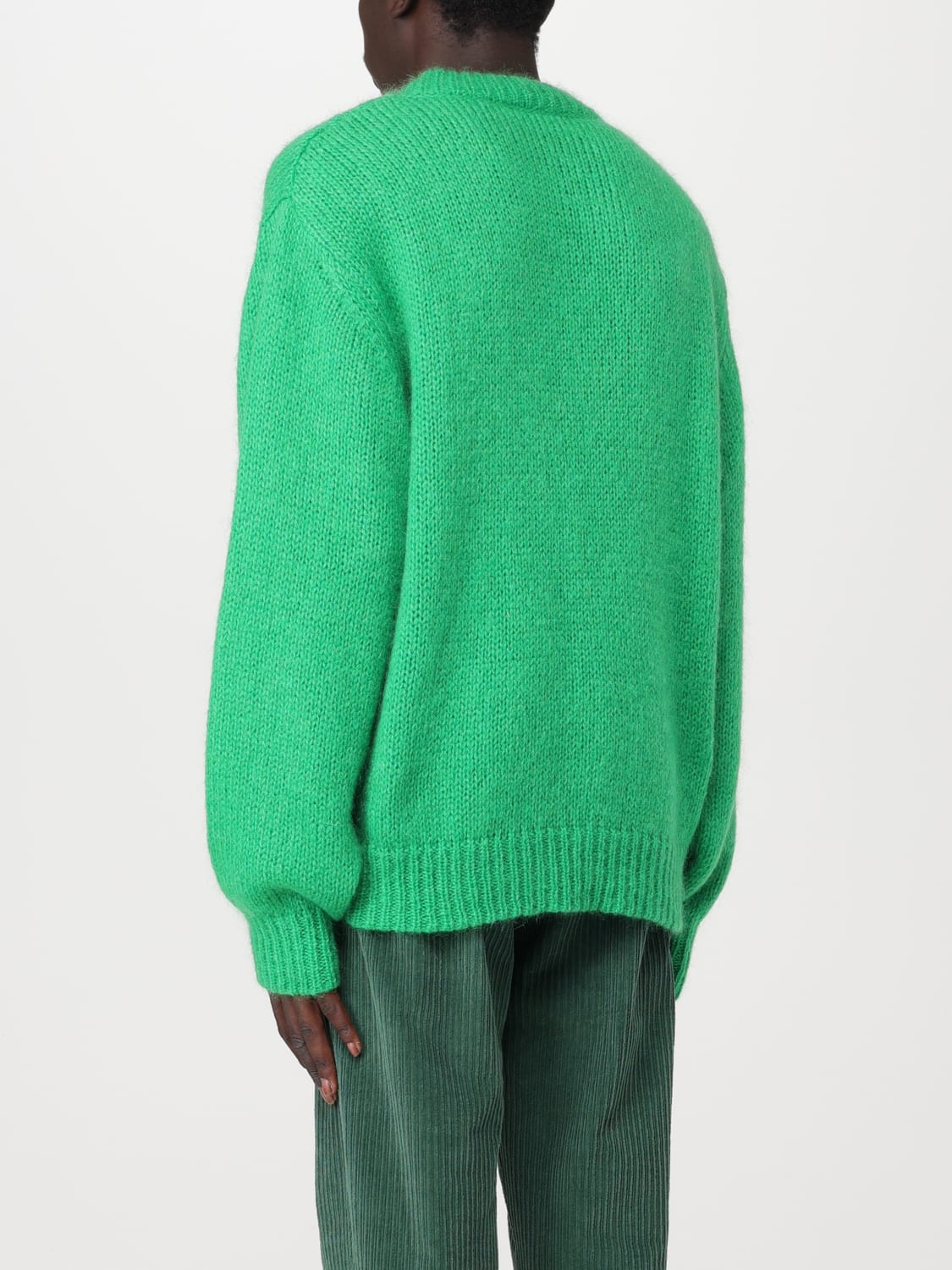 REPRESENT: sweater for man - Green | Represent sweater MH3001 online at ...