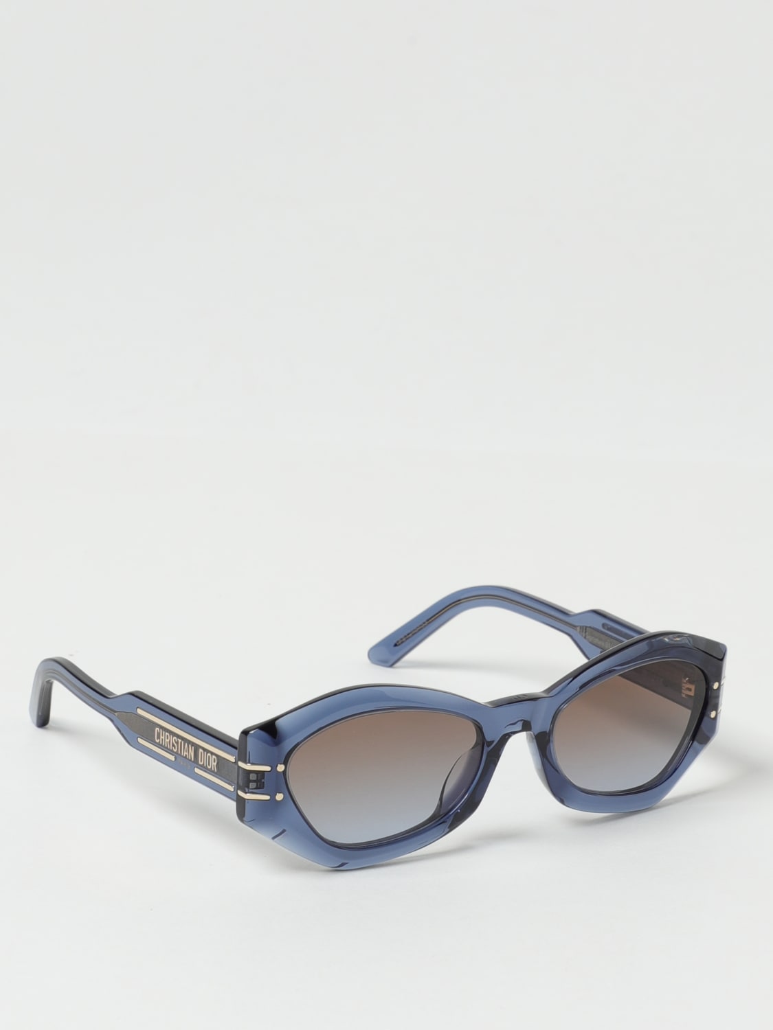 DIOR DiorSignature B1U 55 Blue & White Sunglasses