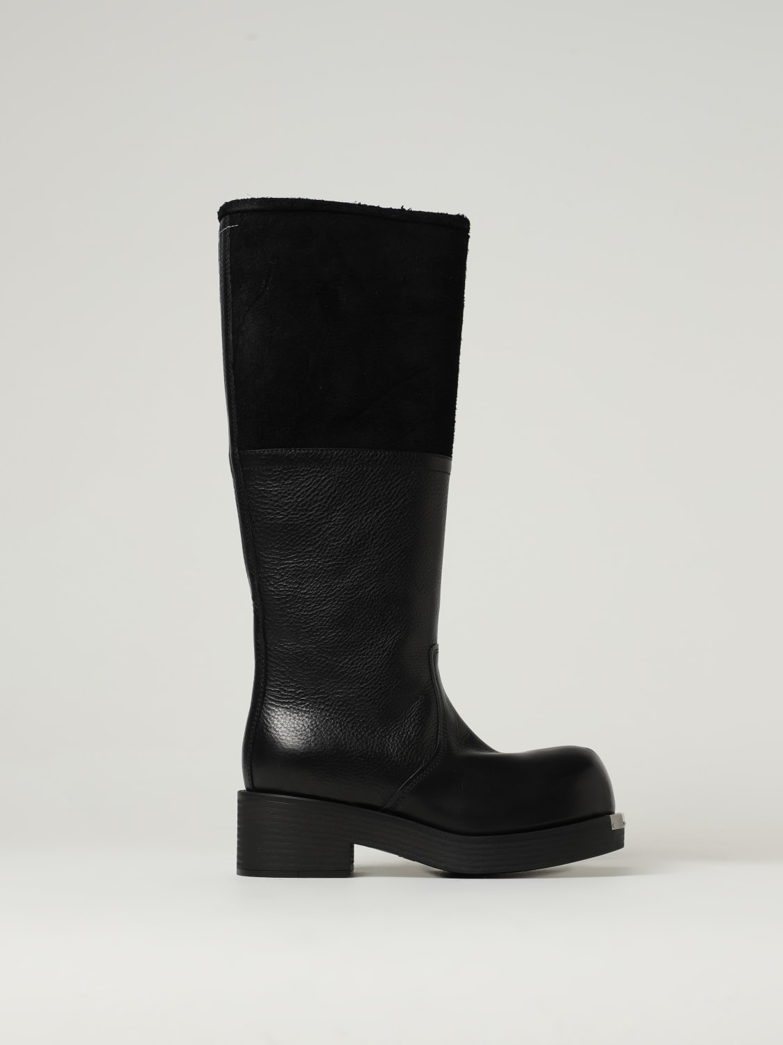 MM6 MAISON MARGIELA: boots for woman - Black | Mm6 Maison Margiela