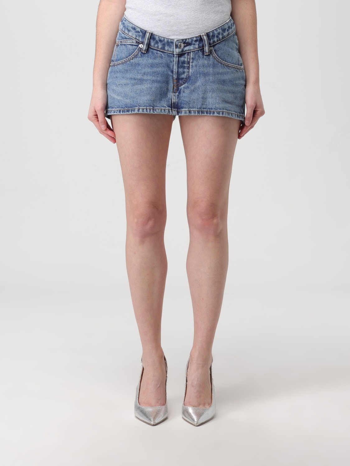 ALEXANDER WANG: skirt for women - Blue | Alexander Wang skirt