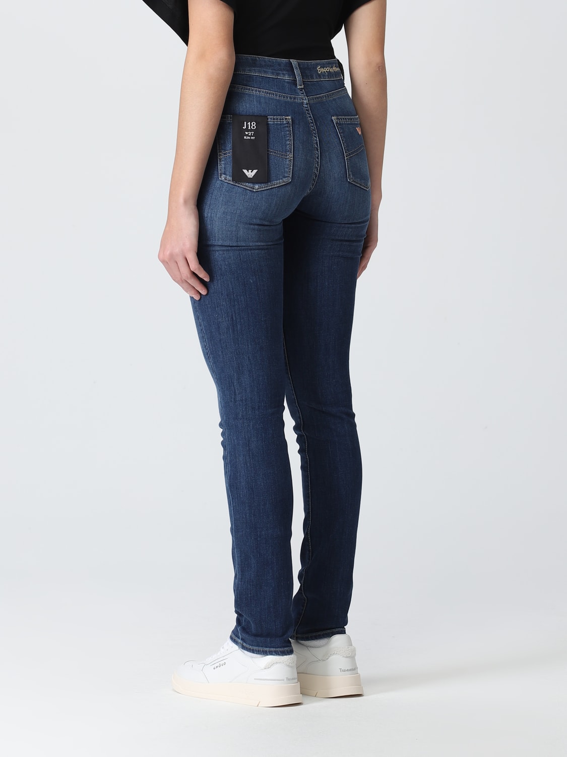 EMPORIO ARMANI: jeans - Denim | Emporio Armani 3R2J182DZ4Z online on GIGLIO.COM
