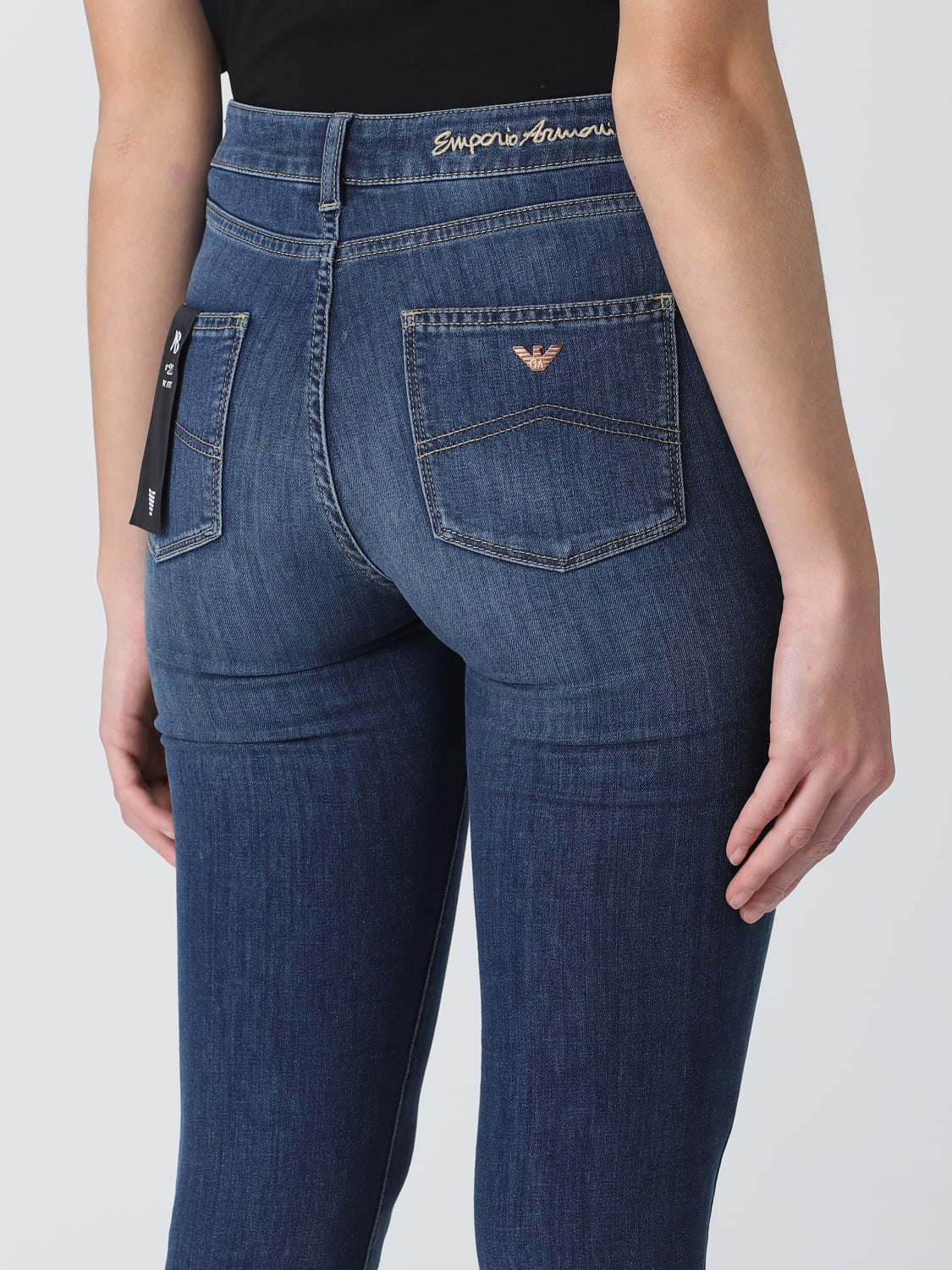 EMPORIO ARMANI: denim jeans - Denim Emporio 3R2J182DZ4Z online on GIGLIO.COM