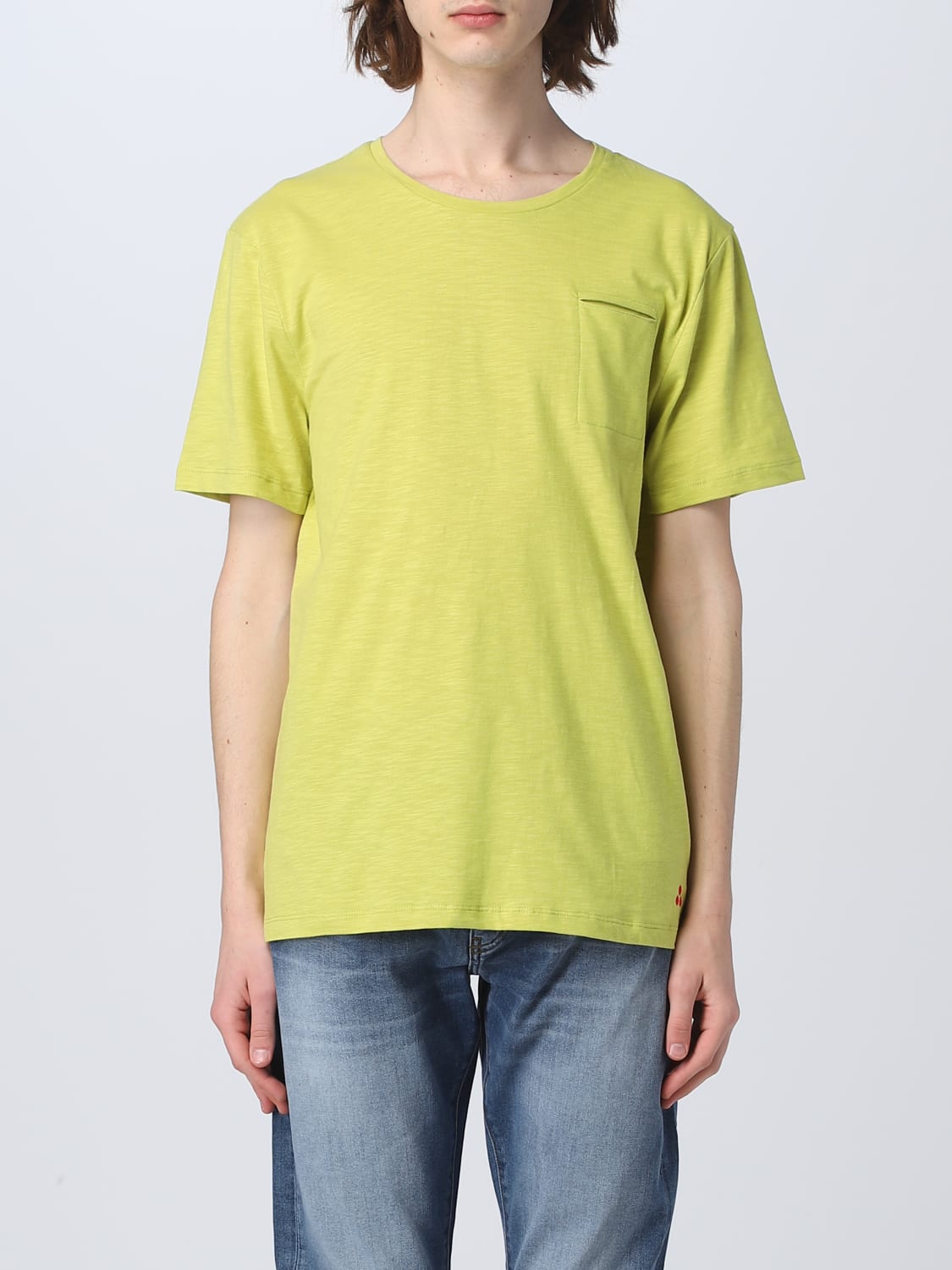 T-shirt Peuterey: T-shirt Peuterey in cotone lime 2