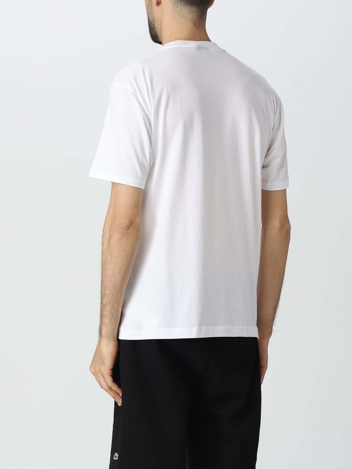 NEW BALANCE: t-shirt for man - White | New Balance t-shirt MT31542WT ...