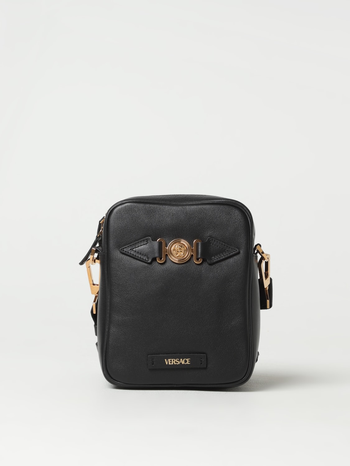 Versace Leather Crossbody Bag