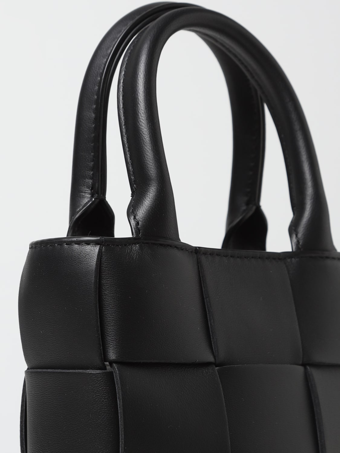 BOTTEGA VENETA: mini bag for woman - Black | Bottega Veneta mini bag ...